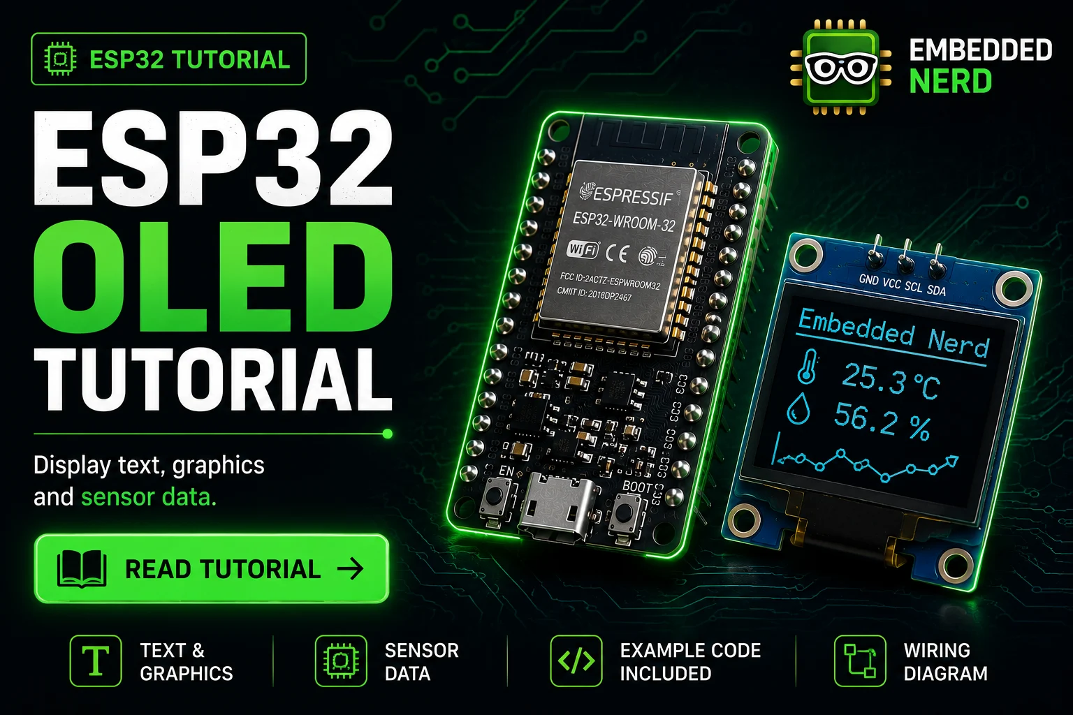 ESP32 OLED Tutorial