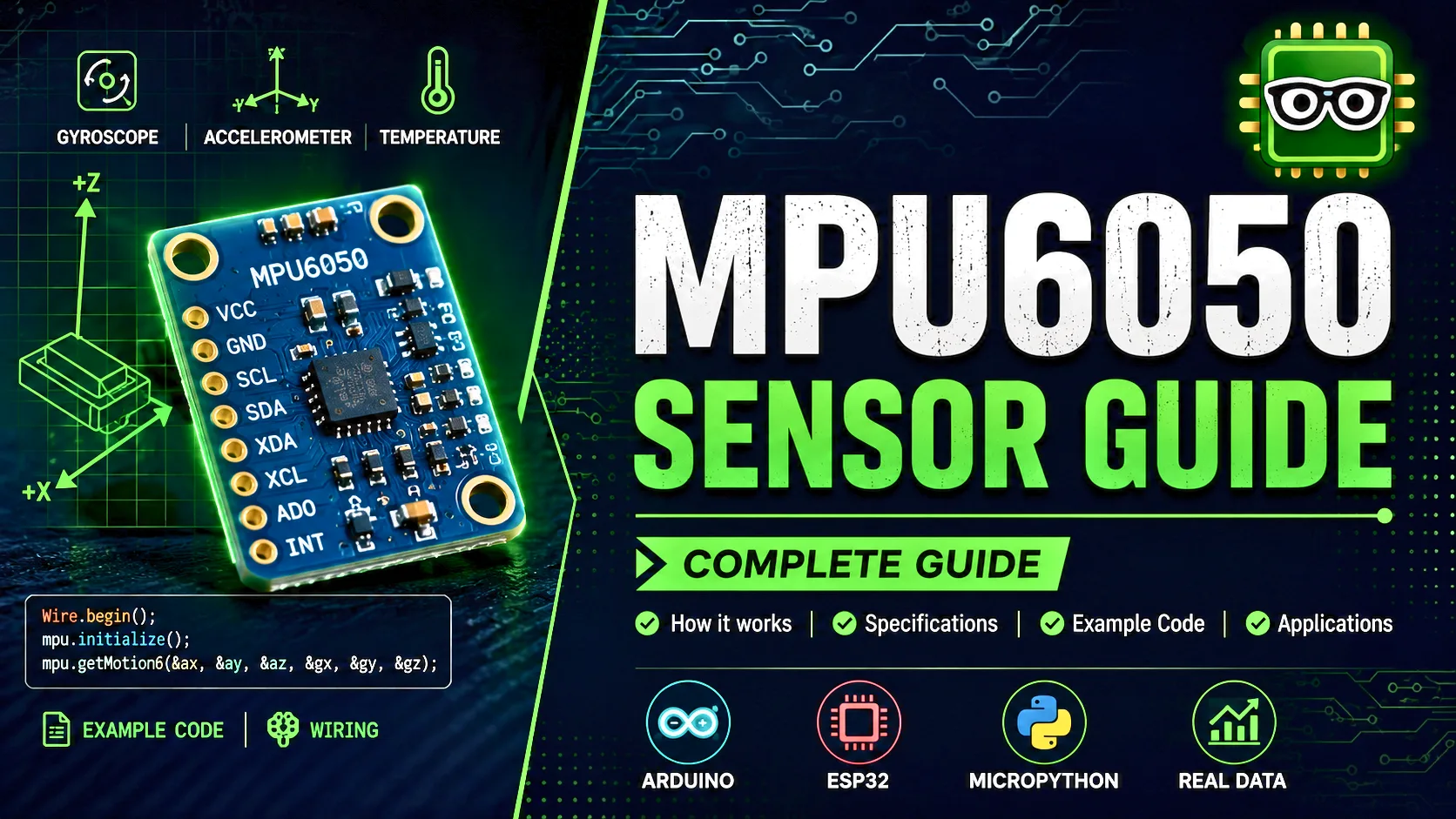 MPU6050 Arduino Guide