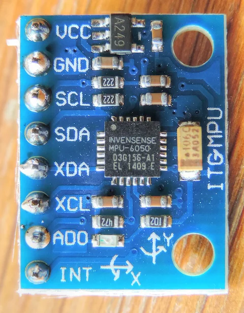 MPU6050 Accelerometer & Gyroscope
